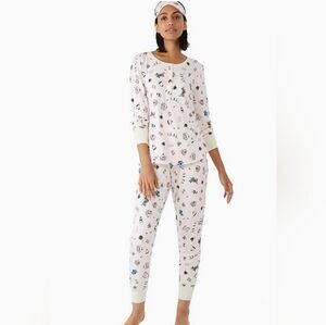 Kate Spade Henley Holiday Pajama Set Size XL